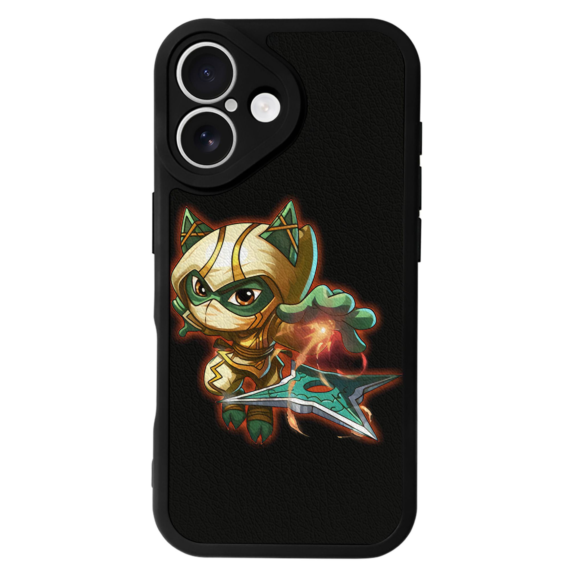 （画像用） リーグ・オブ・レジェンド League of Legends LOL 【iPhone 16シリーズ対応】シリコンスマホケース（レザー調） 材質：シリコン